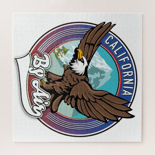 California By Air reispatch Legpuzzel (Horizontaal)