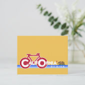 California CA beer state flag Briefkaart (Staand voorkant)