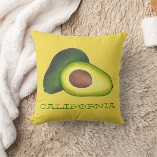 California Cali Avocado Avocado Health Food Kussen