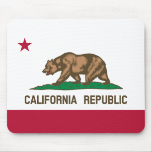 California Cali Republic Beer Flag, US States Mous Muismat