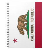 California Cali Republic Beer Flag, US States Note Notitieboek (Voorkant)