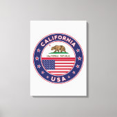 California Canvas Afdruk (Voorkant)