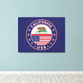California Canvas Afdruk (Insitu (Houten vloer))