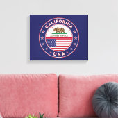 California Canvas Afdruk (Insitu (Woonkamer))
