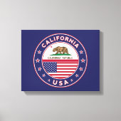 California Canvas Afdruk (Voorkant)