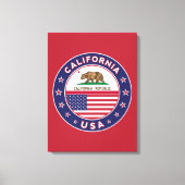 California Canvas Afdruk (Voorkant)