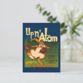 California Carrots Crate Label Briefkaart (Staand voorkant)