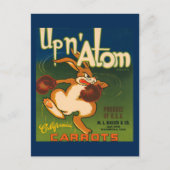 California Carrots Crate Label Briefkaart (Voorkant)