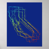 california chill blur poster (Voorkant)