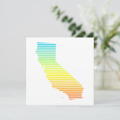 california chill fade kaart (Staand voorkant)