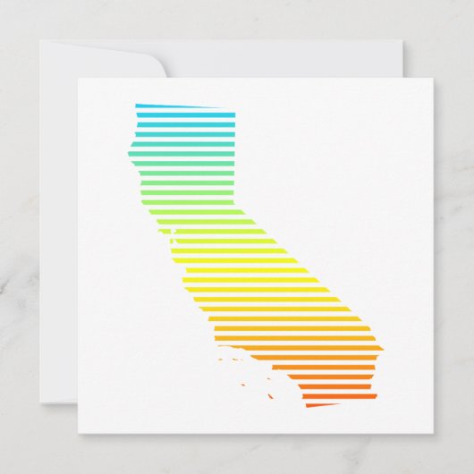 california chill fade kaart (Voorkant)
