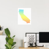 california chill fade poster (Thuiskantoor)