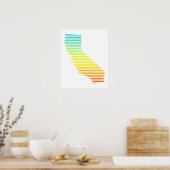 california chill fade poster (Keuken)