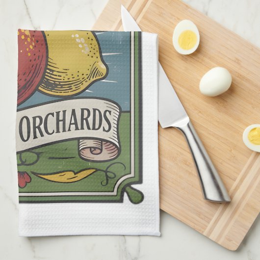 California Citrus Kitchen Towel Theedoek (Quarter Fold)