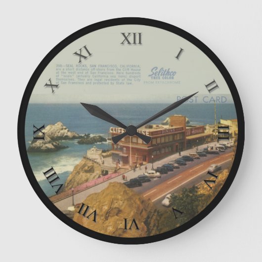 California Clock - Cliff House, San Francisco Grote Klok (Voorkant)