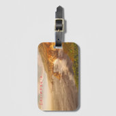 California Coast at Sunset Bagagelabel (Voorkant (verticaal))