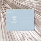 California Coast Beach Bruiloft Save the Date Aankondigingskaart