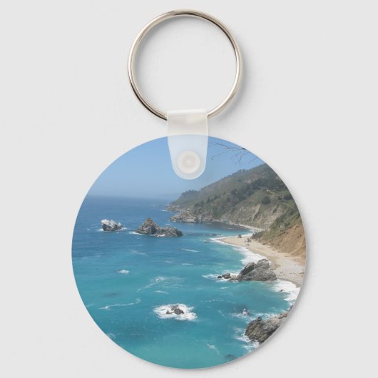 California Coast-Big Sur Sleutelhanger (Voorkant)