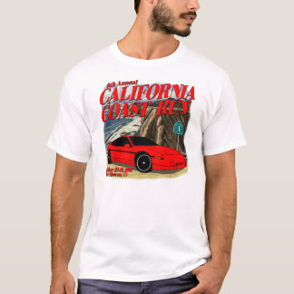 California Coast Run 2008 T-shirt