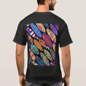 California Coast Surfboards  T-shirt (Achterkant)