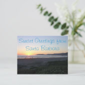 California Coastline Briefkaart (Staand voorkant)