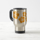 California Coffee Travel Mug - Roestvrij staal Reisbeker (Voorkant links)