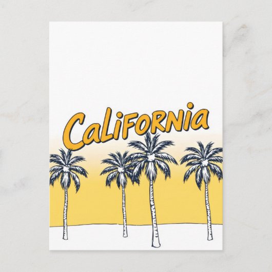 California Comic Style Briefkaart (Voorkant)