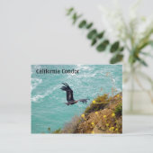 California Condor Briefkaart (Staand voorkant)