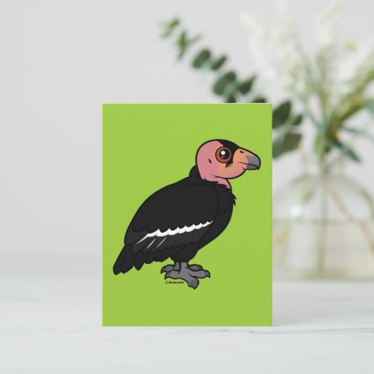 California Condor Briefkaart (Staand voorkant)