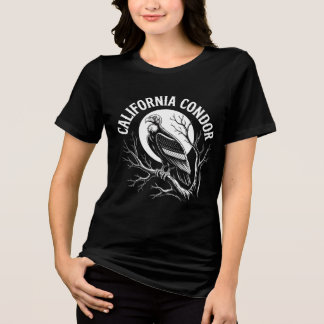 California condor for men and women Tri-Blend shirt