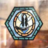 California Condor Goddess Window Cling Raamsticker (Vel 2)