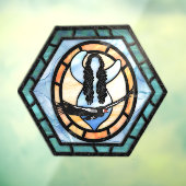 California Condor Goddess Window Cling Raamsticker (Vel 3)