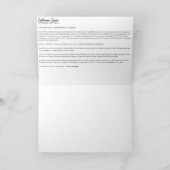 California Condor Kaart (Binnen)