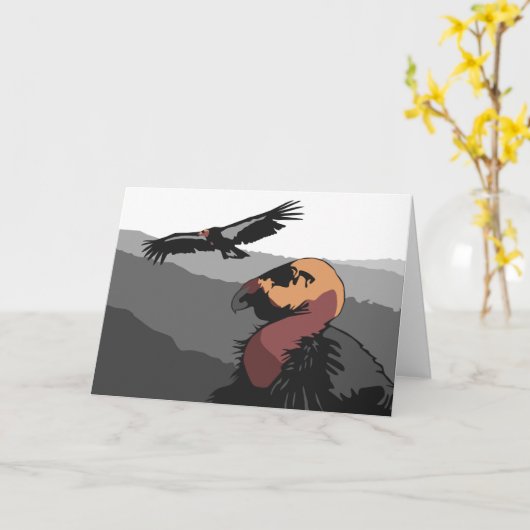 California Condor Kaart (Gele Bloem)