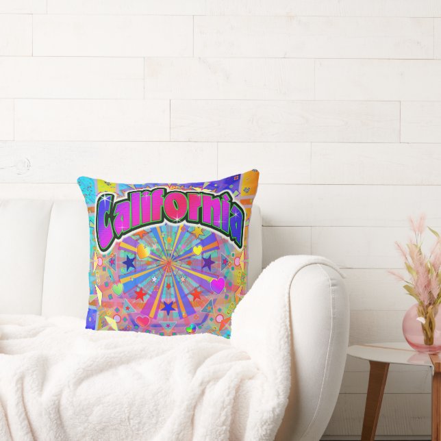 California Cosmic Unity Pillow Kussen (Bank)