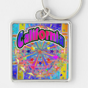 California Cosmic Unity Sleutelhanger