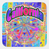 California Cosmic Unity Sticker (Voorkant)