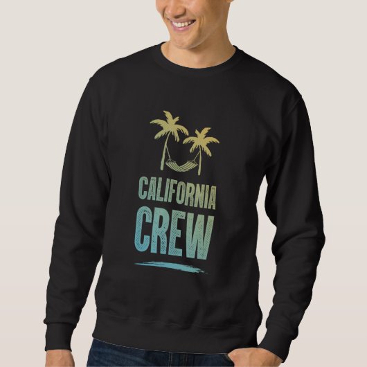 California Crew Colorful  Vacation Team Trui (Voorkant)