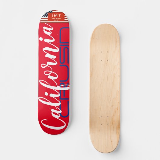 CALIFORNIA CRUISIN JMT 7 3/4-inch skateboard Decli (Voorkant)