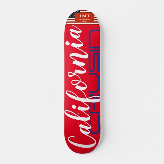 CALIFORNIA CRUISIN JMT 7 3/4-inch skateboard Decli (Voorkant)