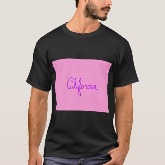 California Cursive Shirt (Voorkant)