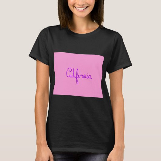 California Cursive Shirt (Voorkant)