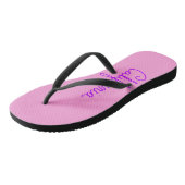 California Cursive Teenslippers (Schuin)