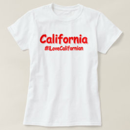 'California' Cute Design. Bestel nu T-shirt