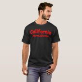 'California' Cute Design. Bestel nu T-shirt (Voorkant volledig)