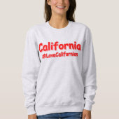 'California' Cute Design. Bestel nu Trui (Voorkant)