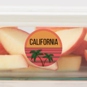 California Cute Design Gift Ideeën Sunset Palms Labels (Aangebracht)