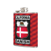 California Danish Hipflask Heupfles (Links)