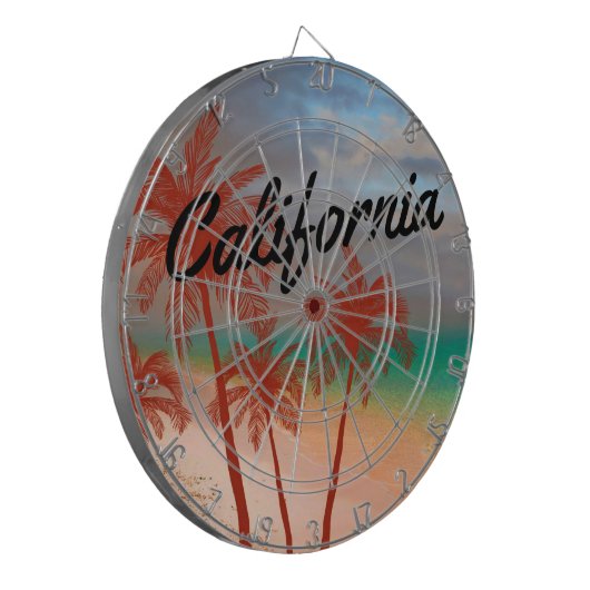 California Dart Board Dartbord (Voorkant Links)