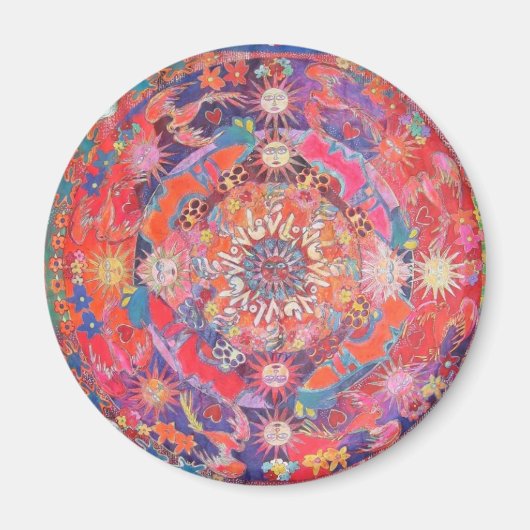 California Daz e Mandala Magneet (Voorkant)